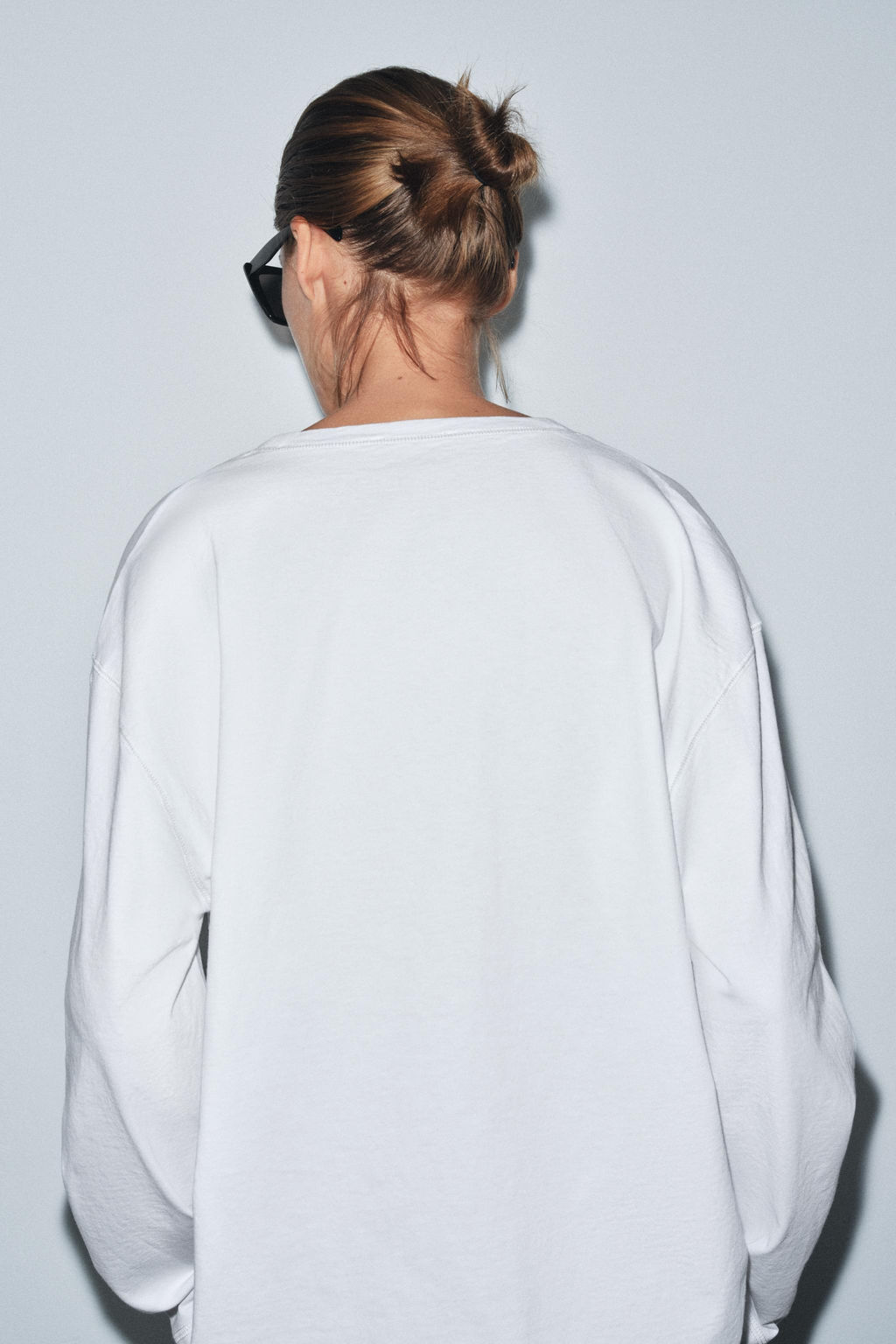 RUSTIC V-NECK T-SHIRT - Zara фото 3