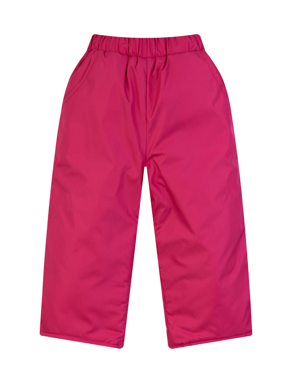 Брюки на поясе осенне-весенние малина (146, 72)