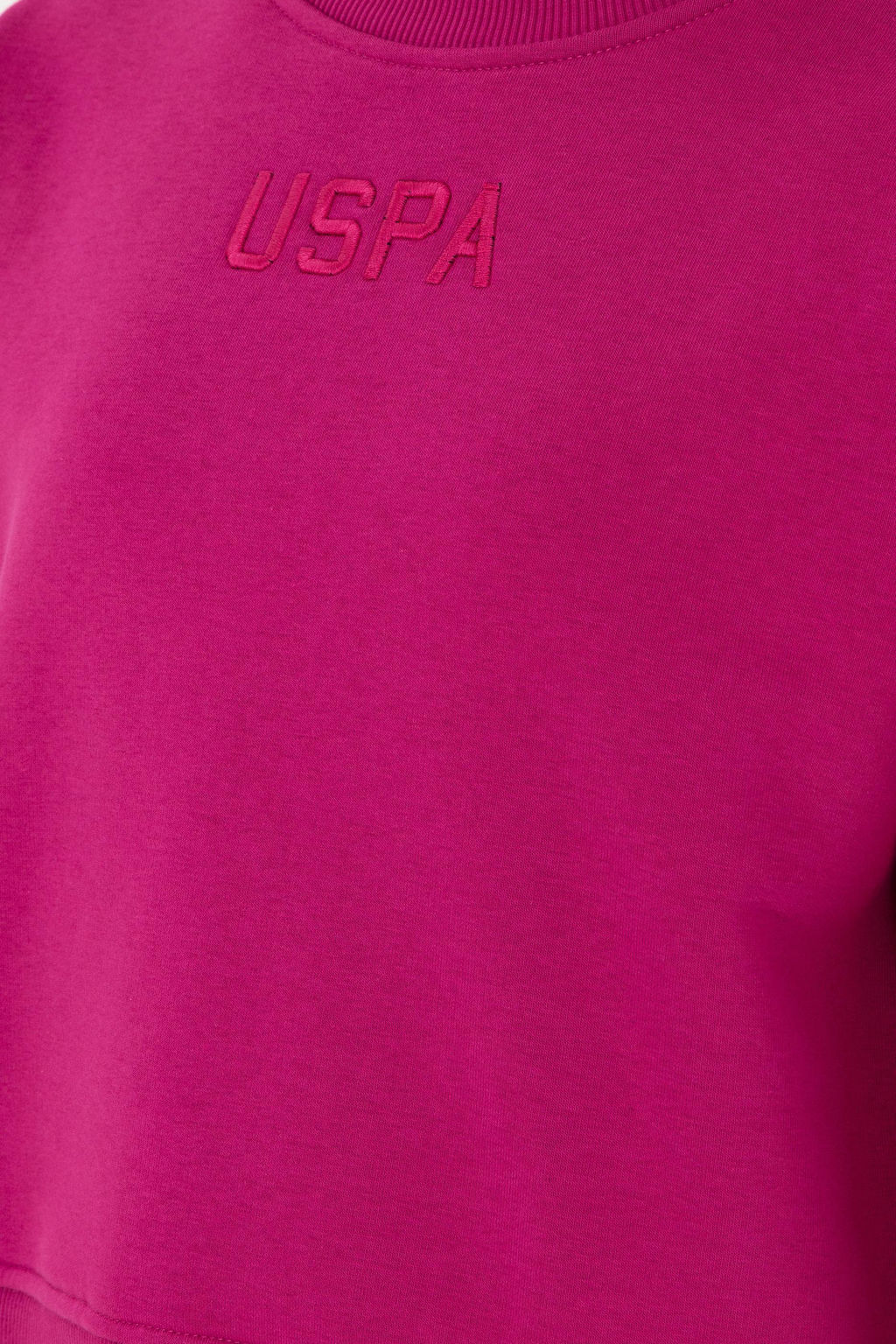 Женский свитшот цвета фуксии - U.s. polo assn фото 7