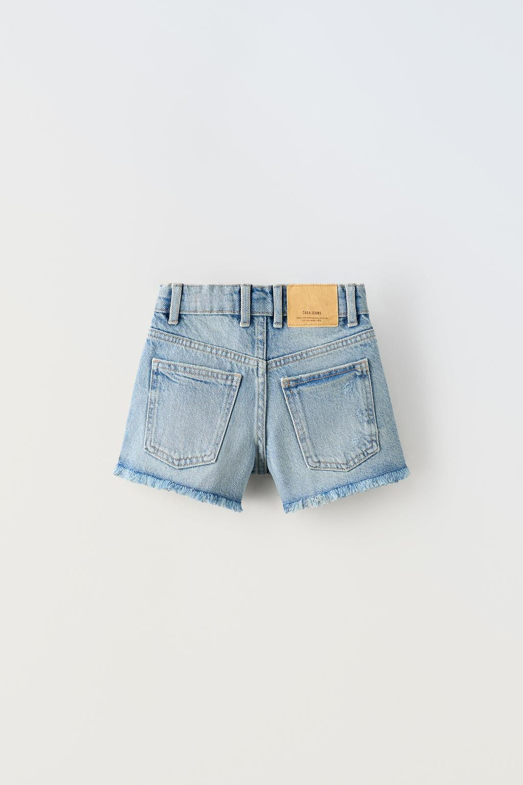 SACAKLI DENIM BERMUDA SORT - Zara фото 4