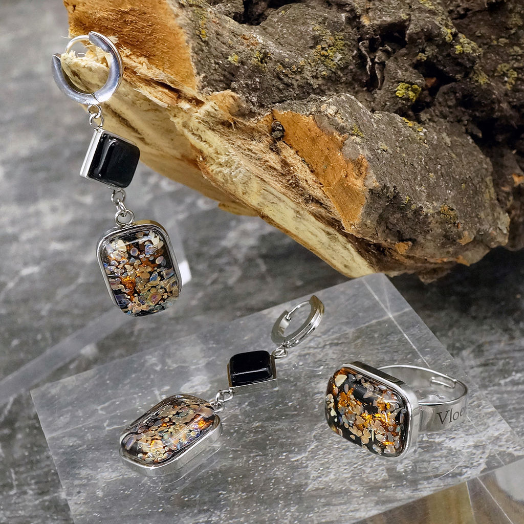 Серьги из муранского стекла - Vloes фото 9