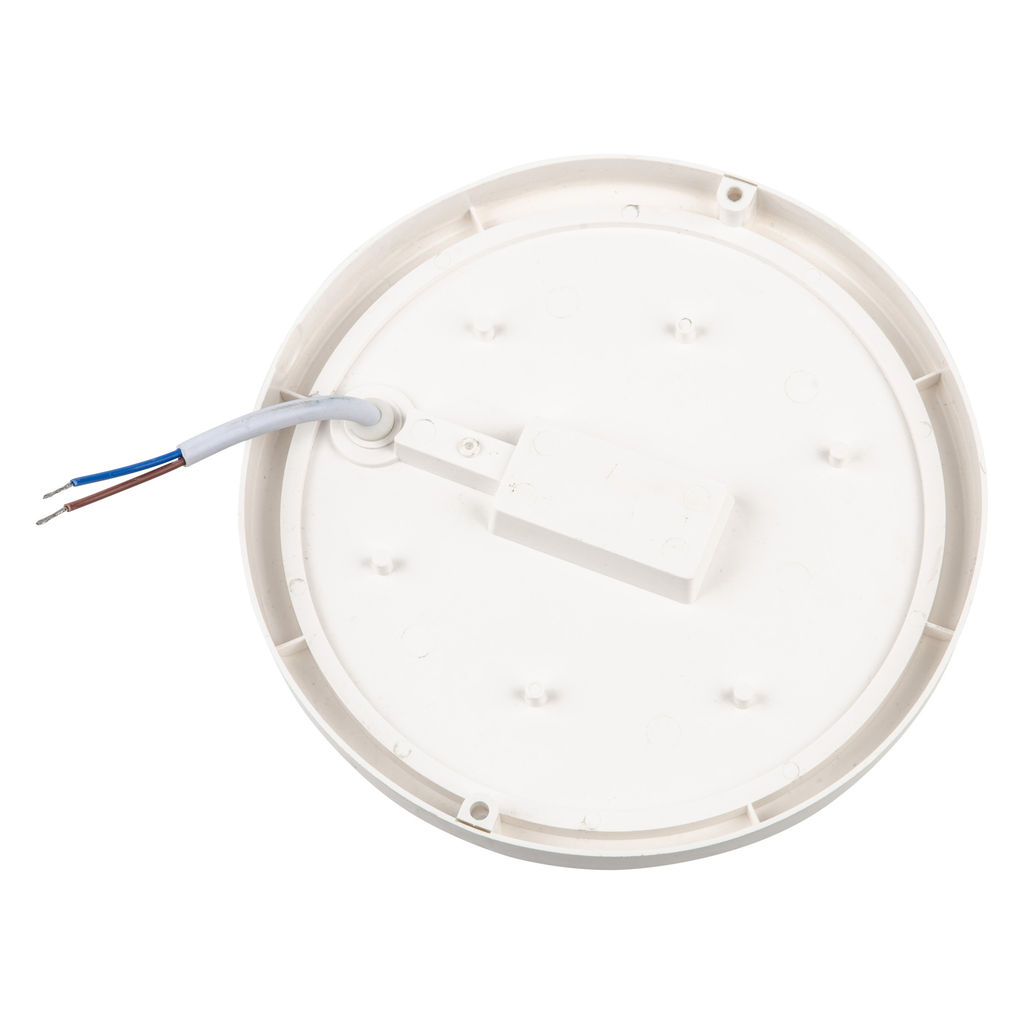 ULW-Q227 12W/6500К IP65 WHITE Светильник светодиодный влагозащищенный. Круг. Дневной свет (6500K). Диаметр 135 мм. Корпус белый. ТМ Volpe