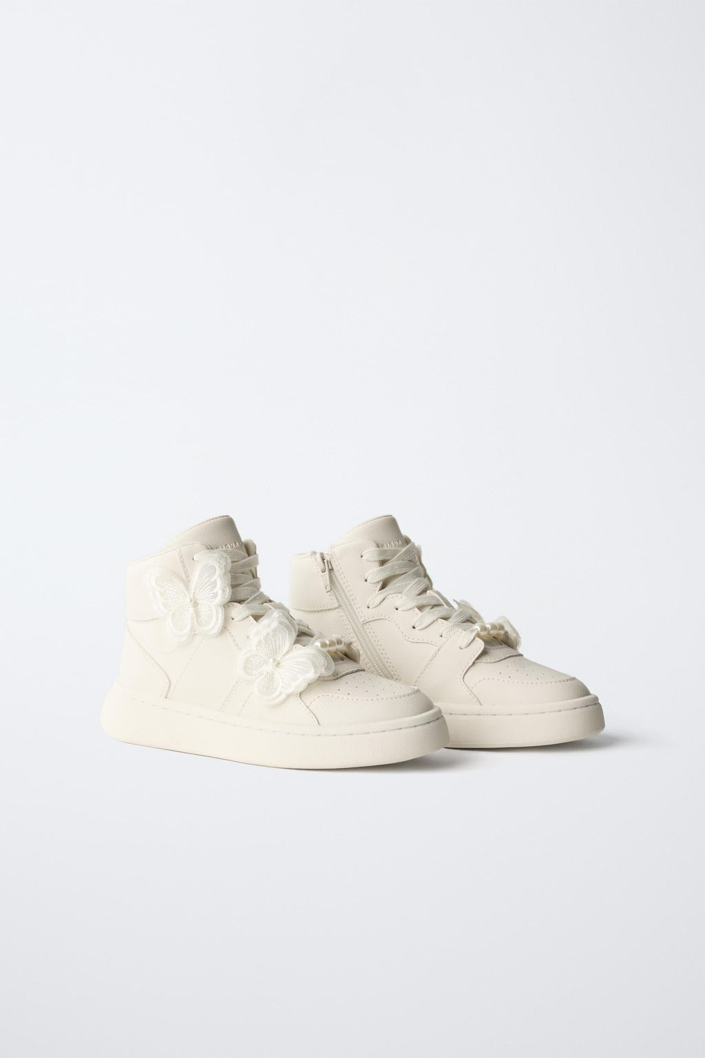HIGH-TOP SNEAKERS WITH FANTASY BUTTERFLIES - Zara фото 9