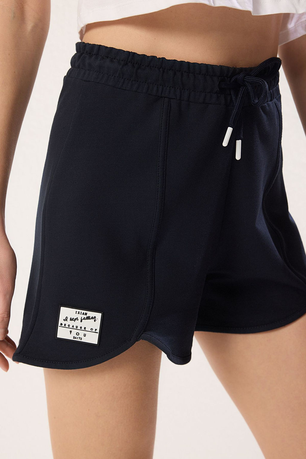 Lacivert Relaxed/Rahat Kal?p K?sa Sort & Bermuda TWOSS25SR00002 - Trendyolmilla фото 4