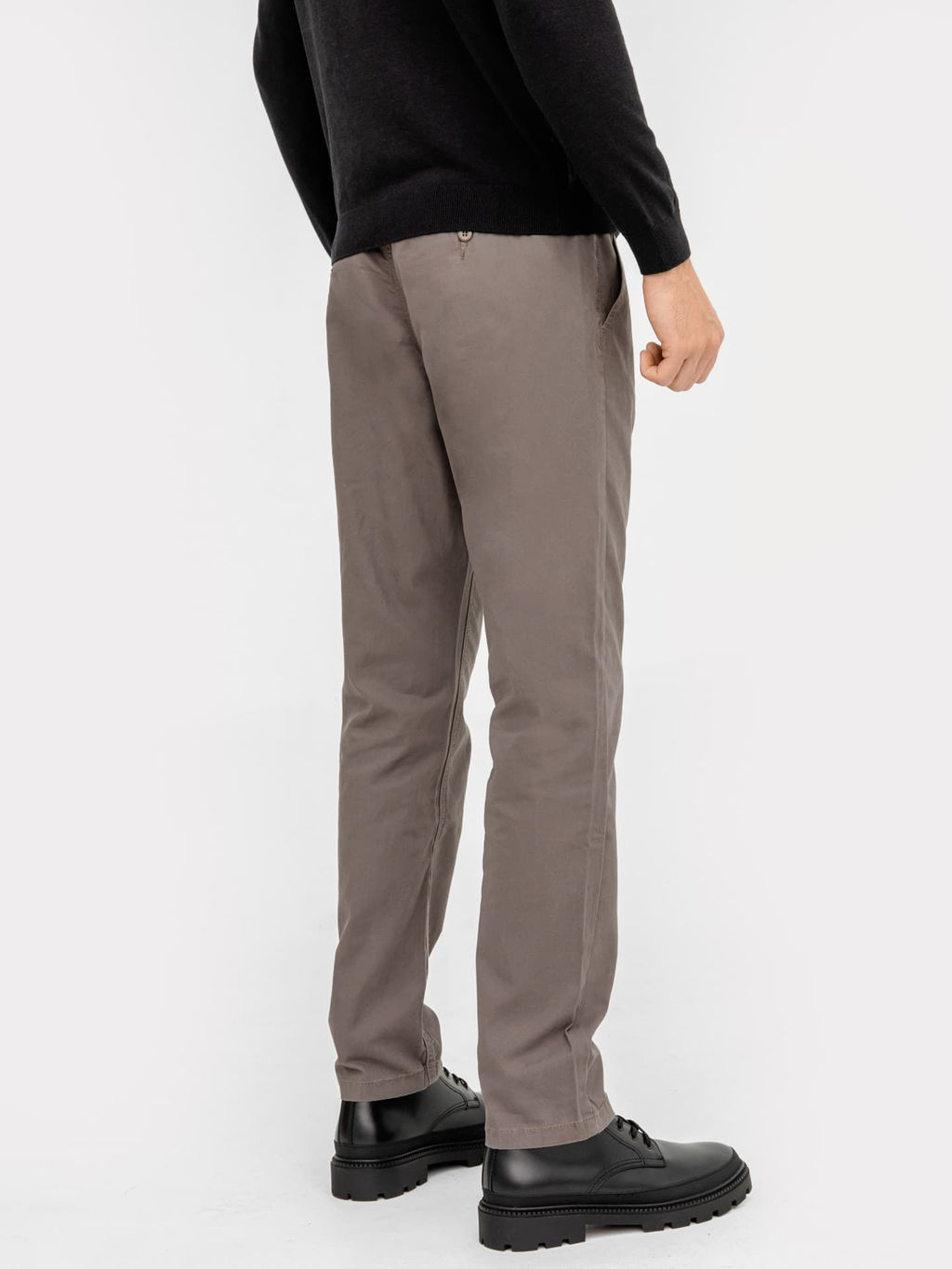 Брюки мужские серо-коричневые серо -коричневый 2023-CTM101-3