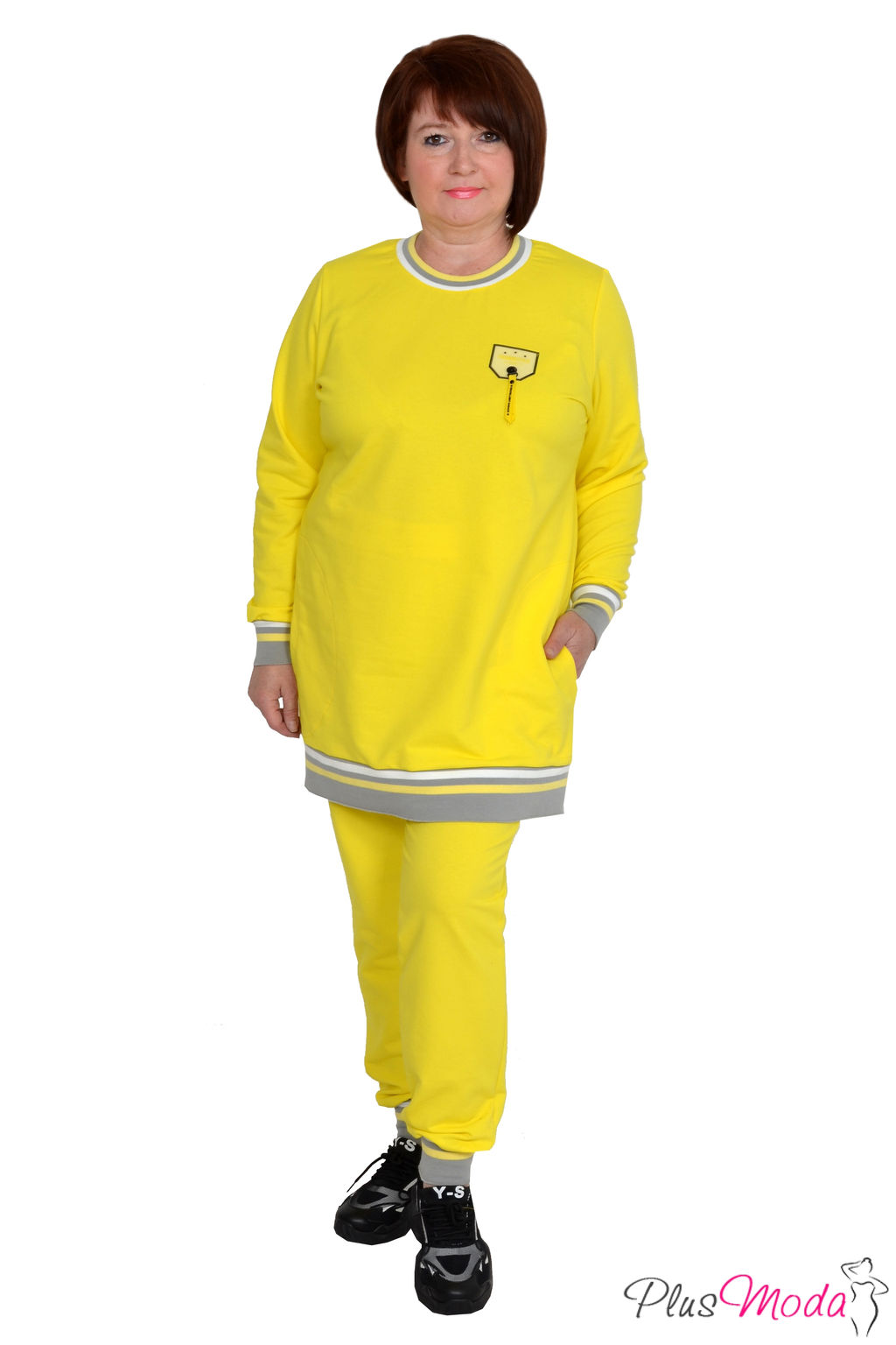 Туника Модель №874 размеры 44-84 - Plusmoda фото 3