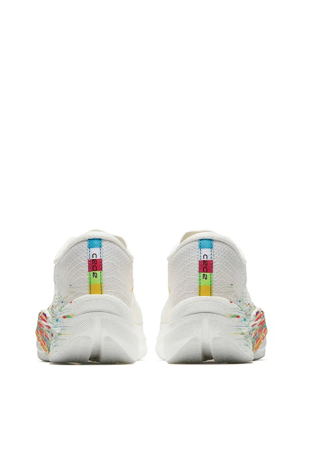 Кроссовки для бега Белый/Неоново-оранжевый/Зеленый - Anta фото 4