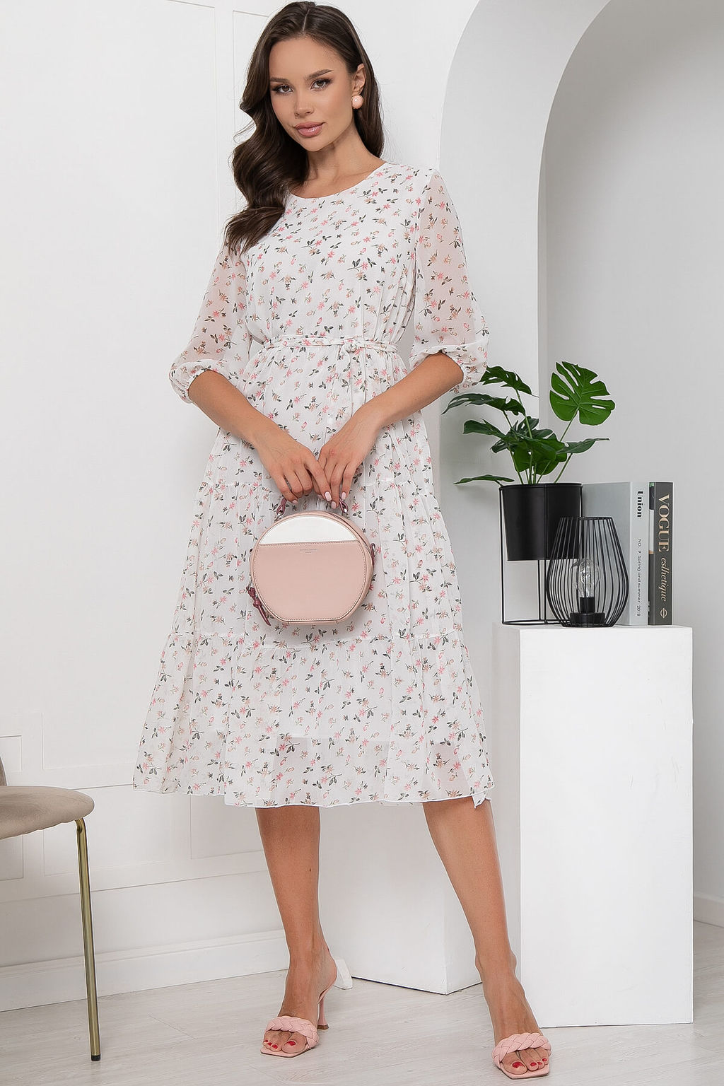 Платье Виталина (вайт) НЬЮ П6097 - Lt collection фото 3