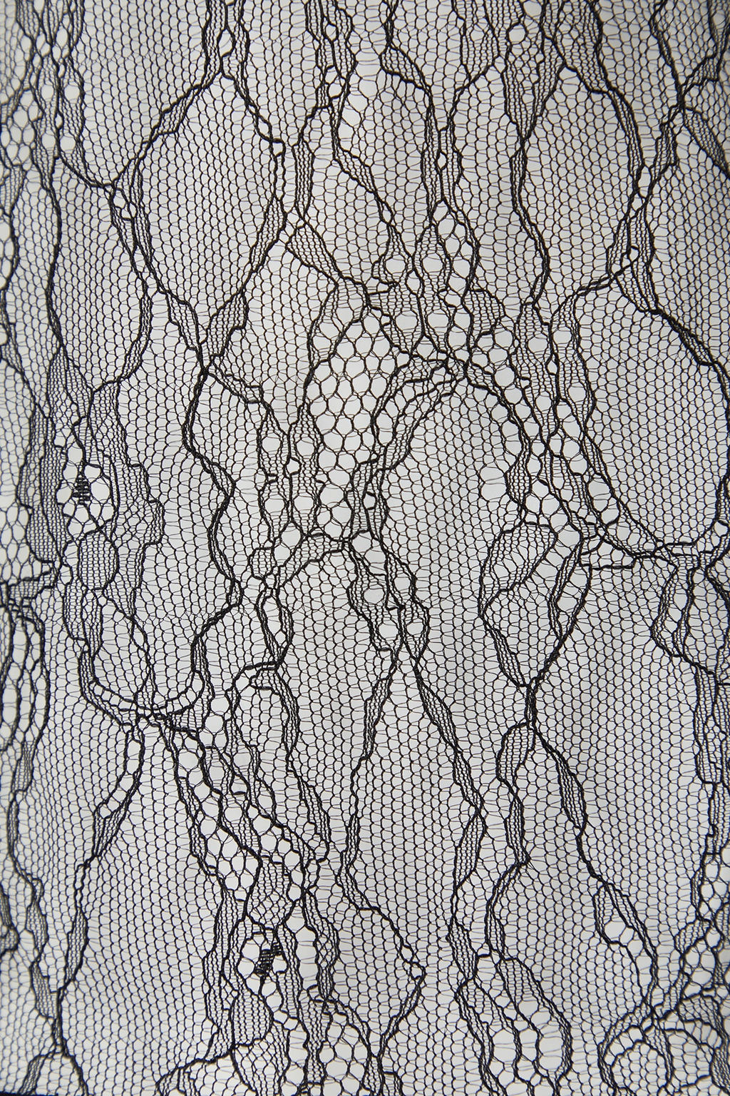 Siyah Regular Fit Kay?k Yaka Dantel Esnek Orme Bluz TWOSS23BZ00795