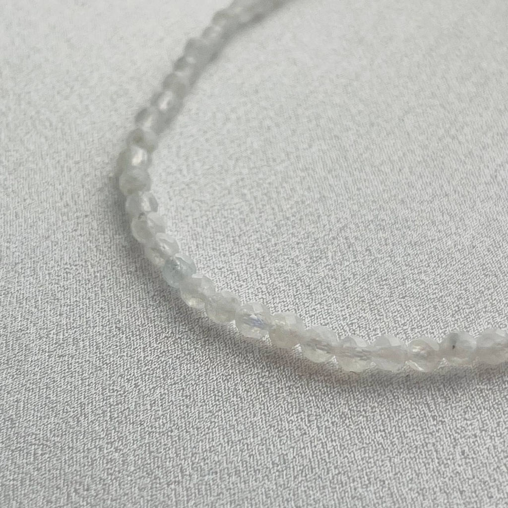 Бусы из Лунного камня огранка 45 см +