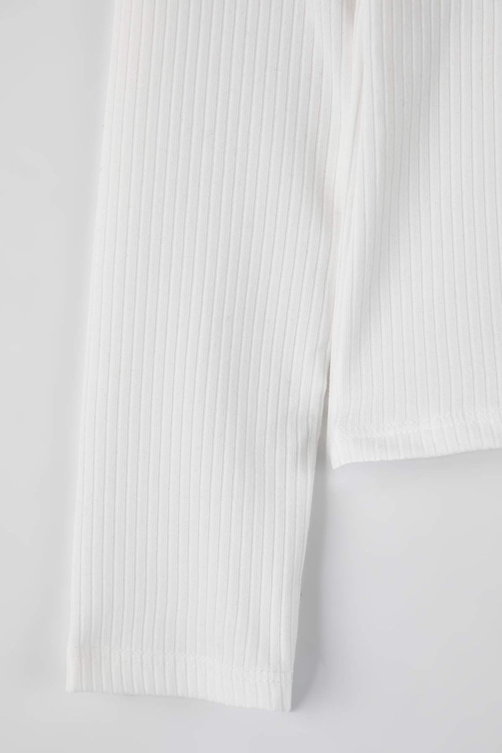 Ekru Onu Full C?tc?t Kapama Kaskorse Fitted/Vucuda Oturan Orme Bluz TWOAW26BZ00329 - Trendyolmilla фото 7