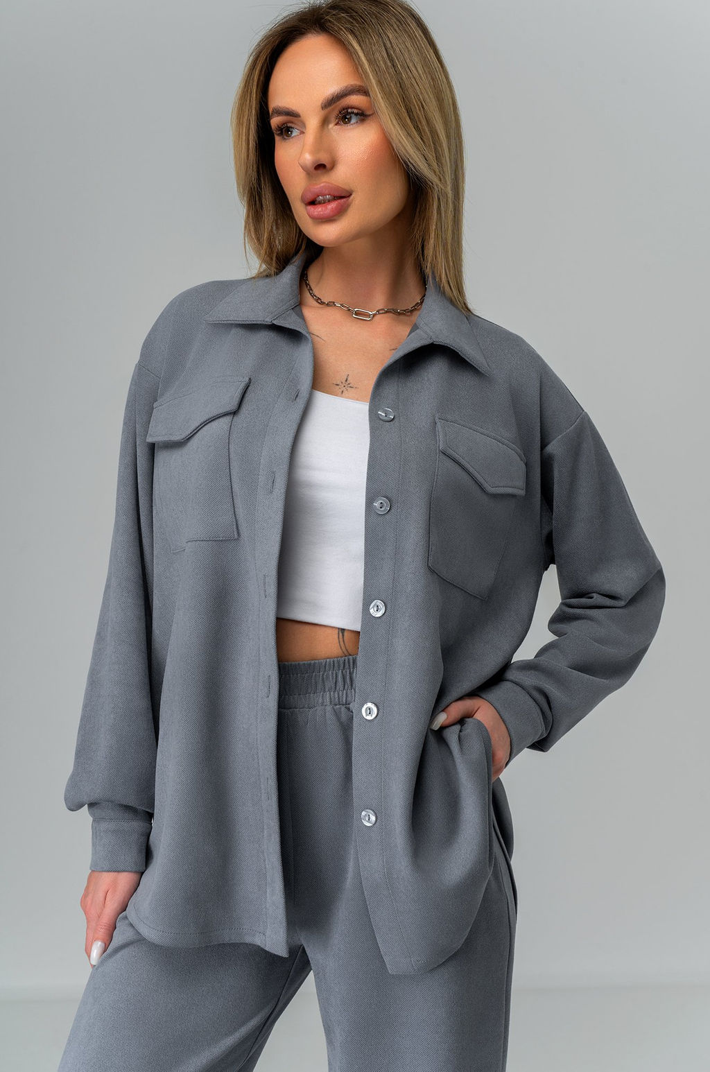 Женский костюм из микровельвета Happyfox