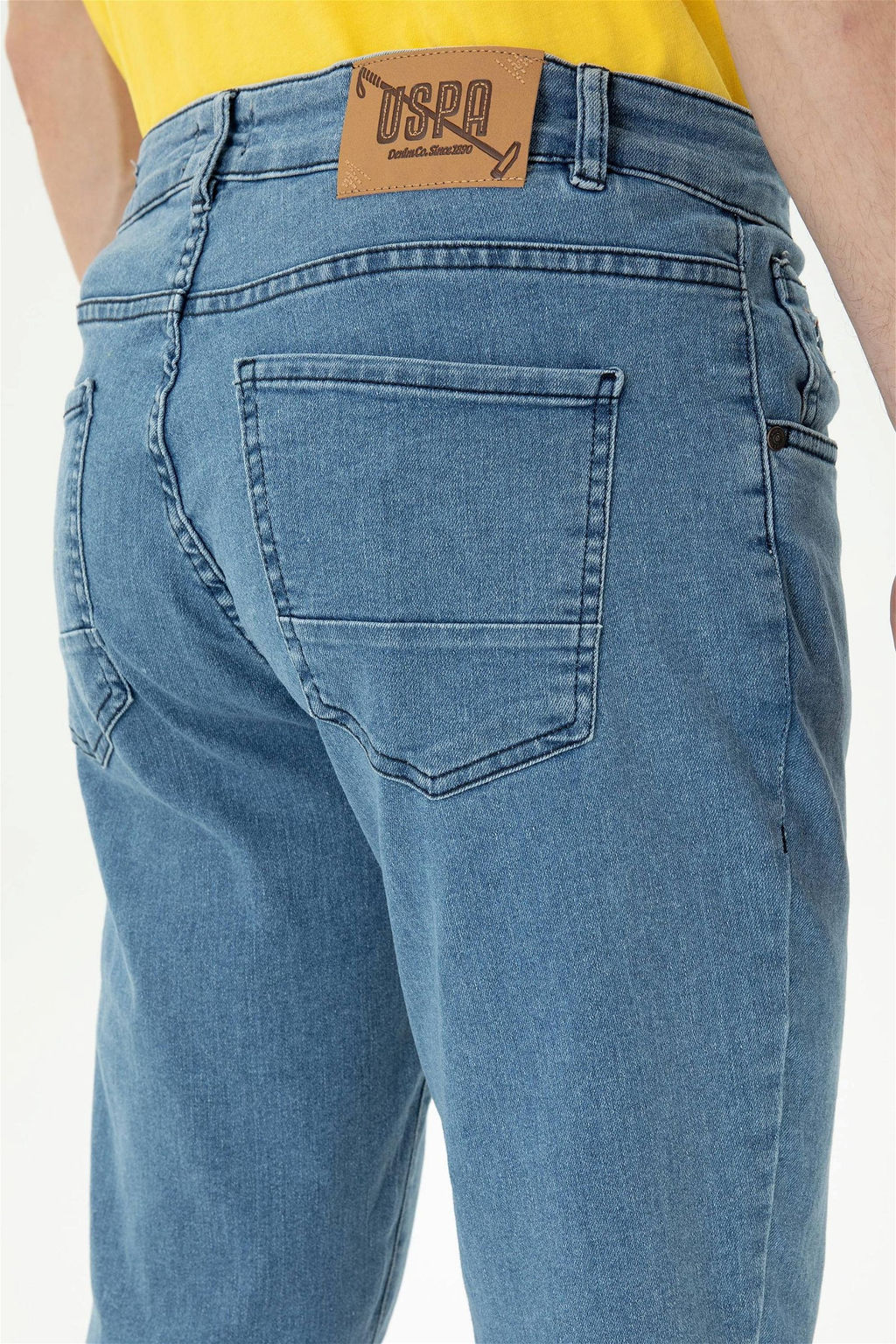 U. S. Polo Assn Мужские темно-синие джинсовые брюки - U.s. polo assn фото 7