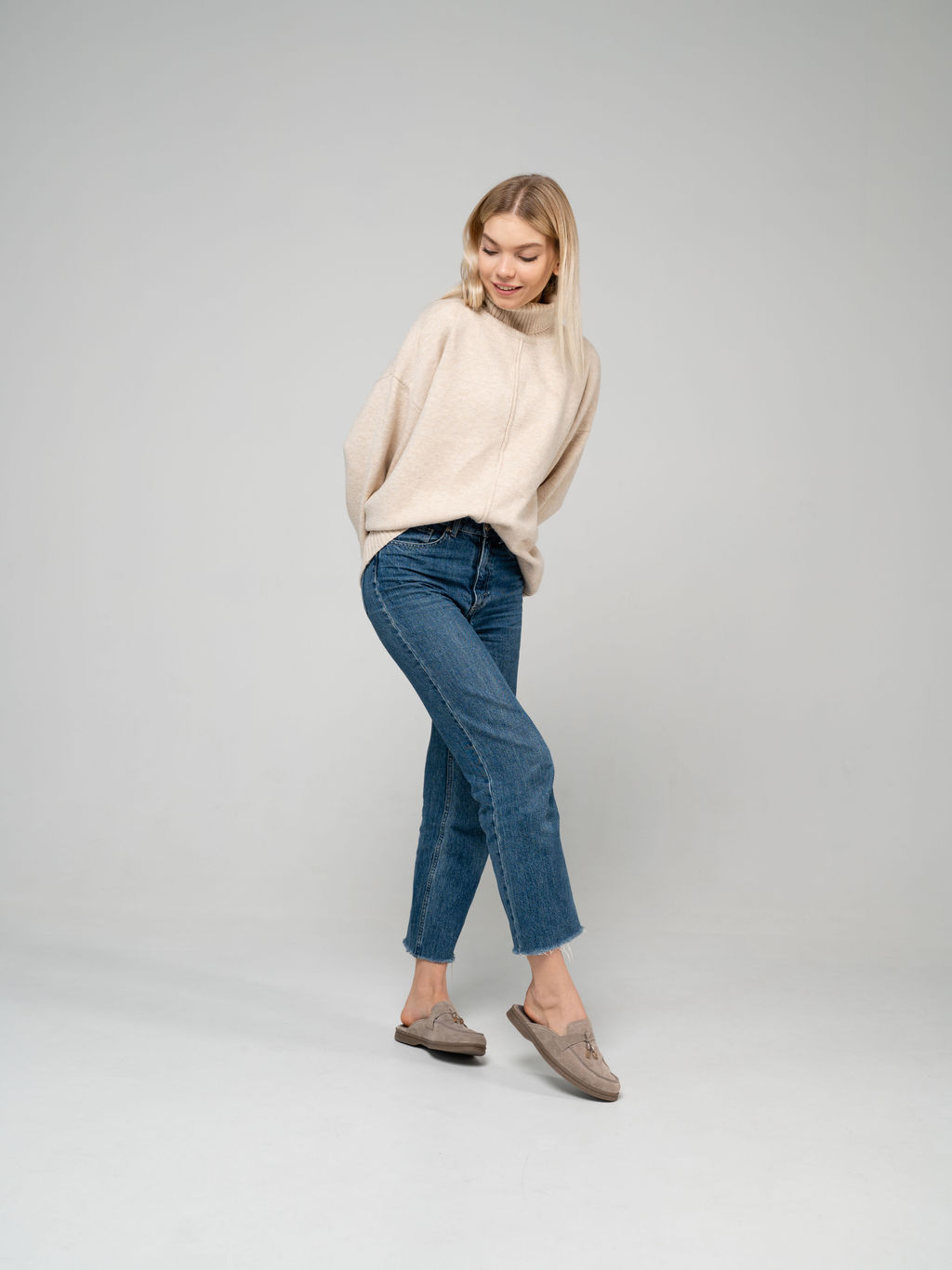 Мюли 1070.2614be.Бежевый ибица - Edart фото 144