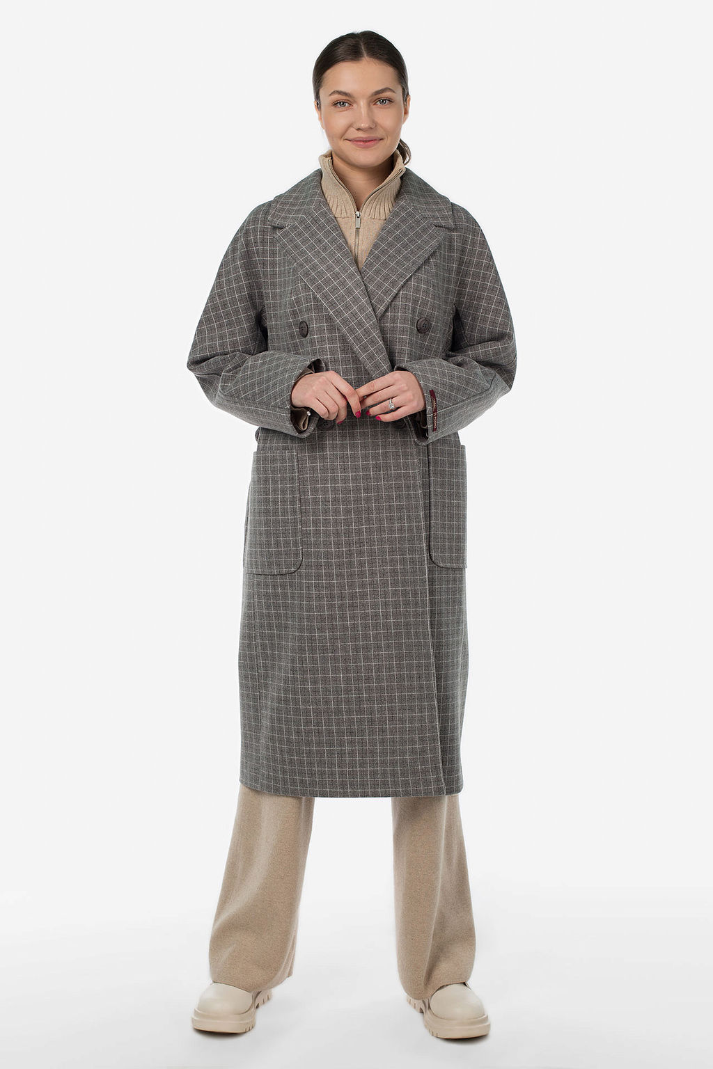 Пальто женское демисезонное - El podio фото 5