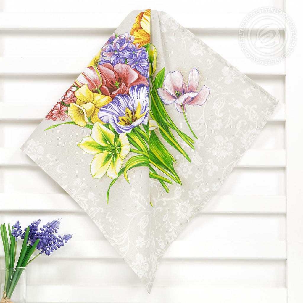 Набор полотенец из рогожки "Аромат" 45*60/3 шт. - 45*60 Полотенца из рогожки