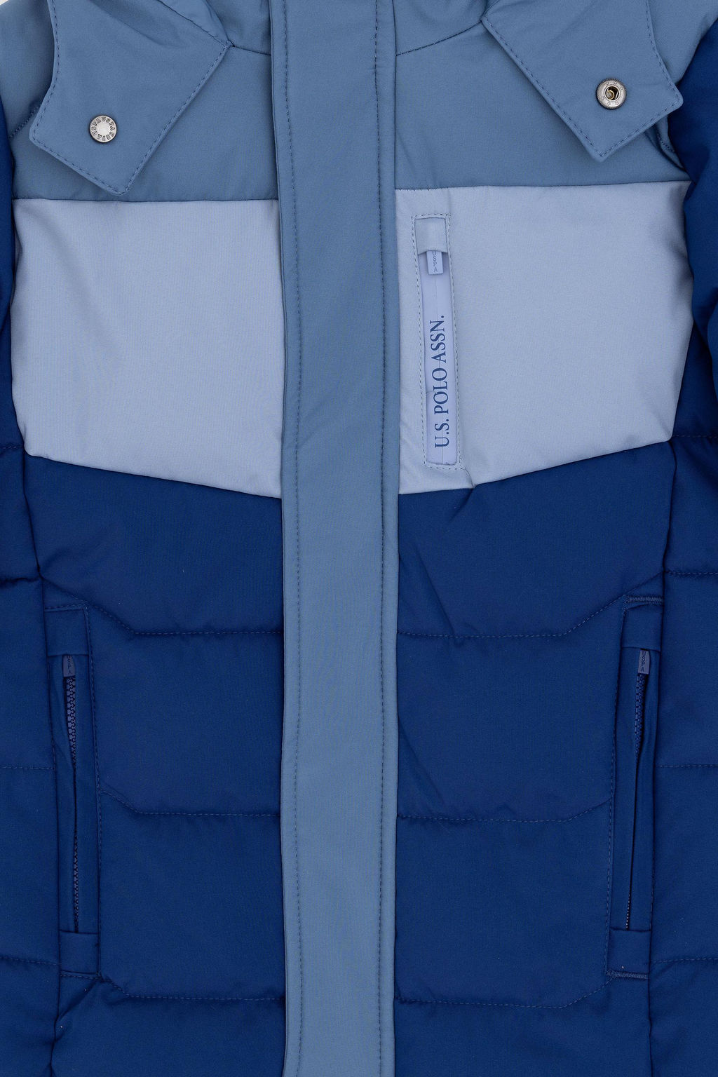 Пальто цвета индиго для мальчика - U.s. polo assn фото 3