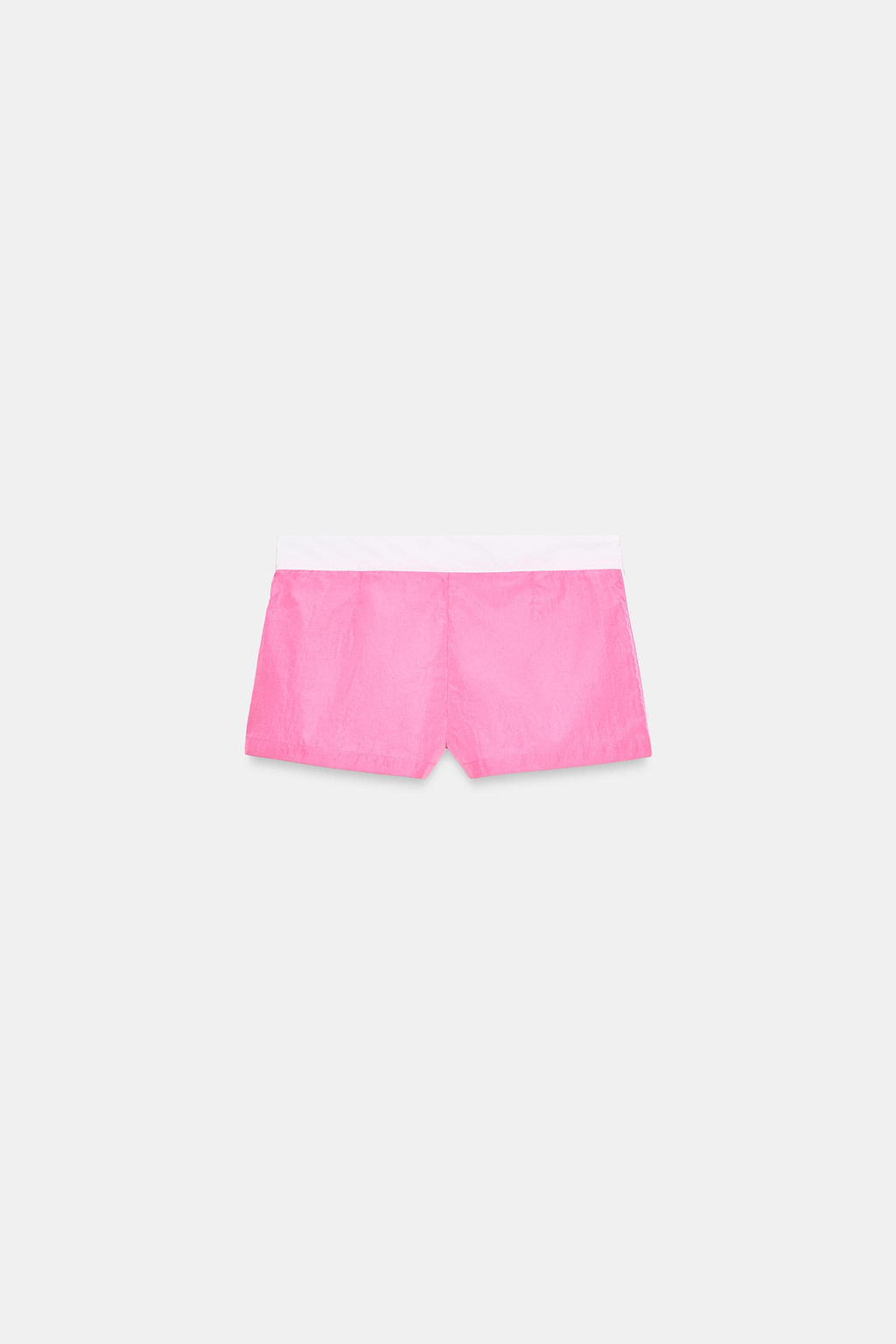 SHORTS NYLON CORDONES / Rosa - Zara фото 5
