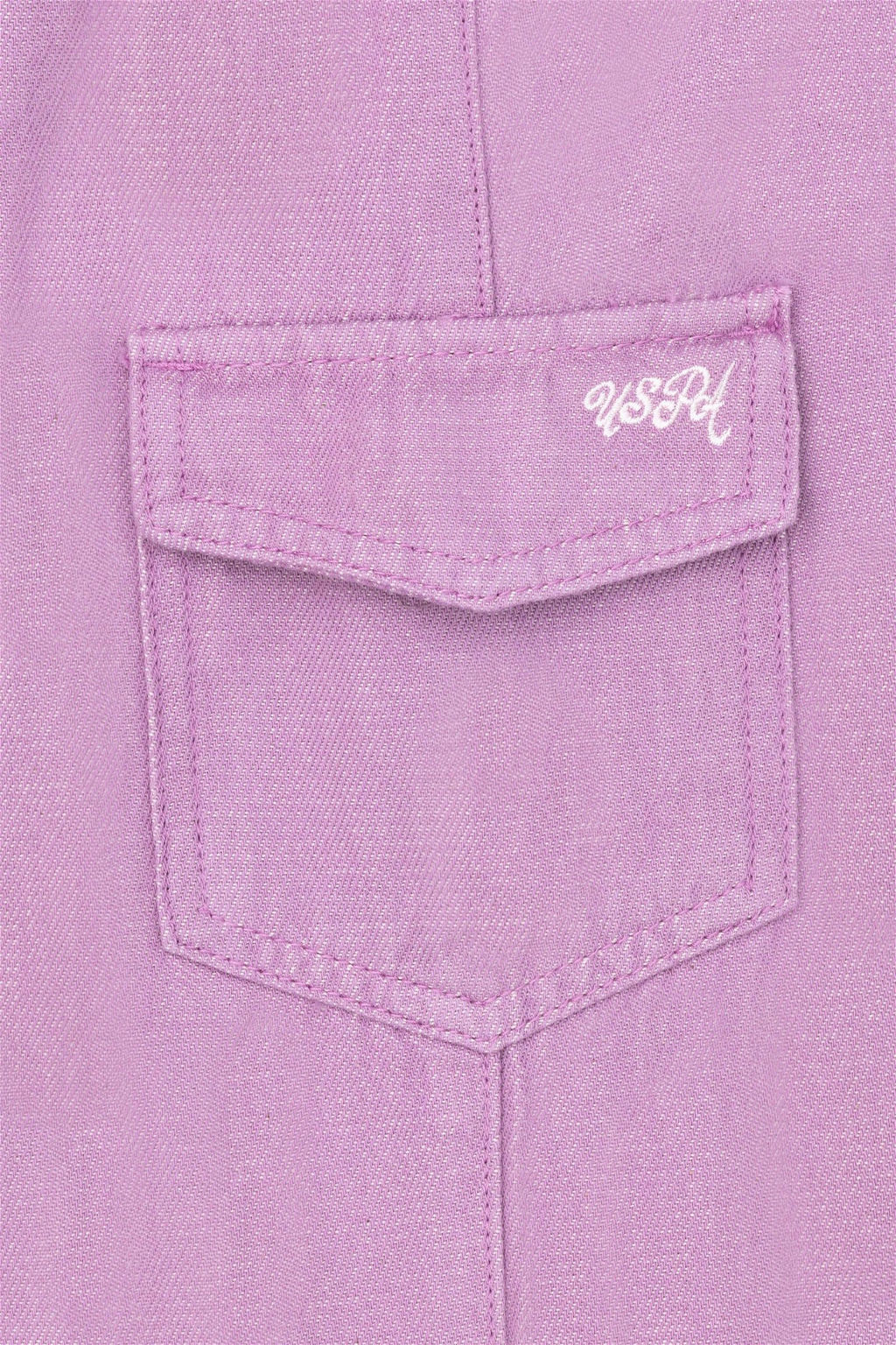 U. S. Polo Assn / Сиреневые джинсовые брюки для девочки - U.s. polo assn фото 4