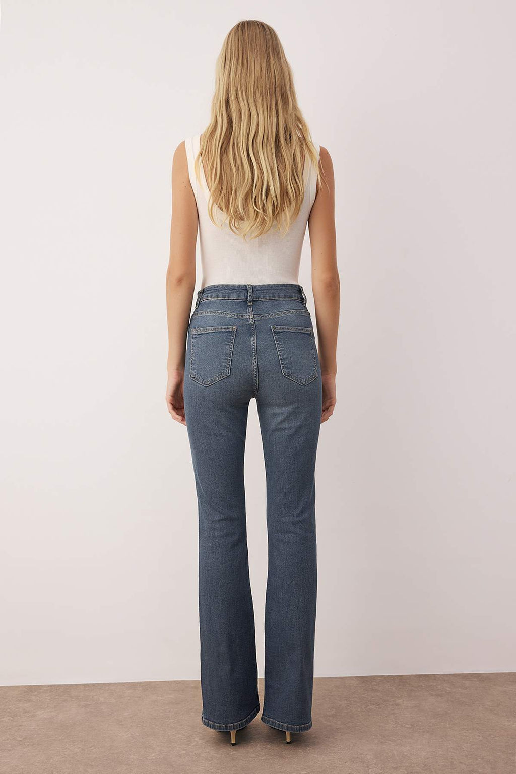 Mavi*001 Super Yuksek Bel Comfort/Esnek Flare Jeans TWOSS23JE00064