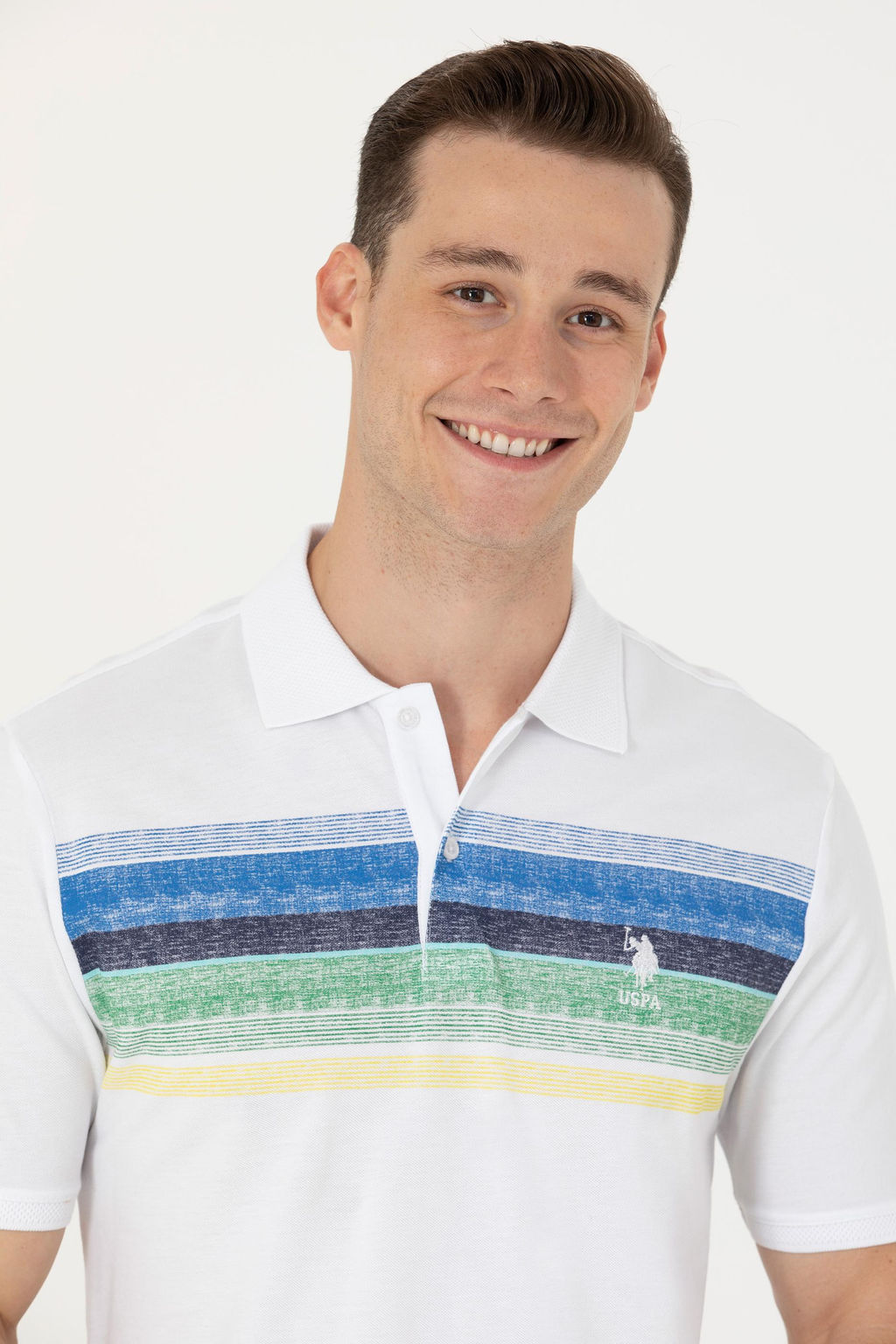 U. S. Polo Assn Мужская футболка поло Saks - U.s. polo assn фото 16