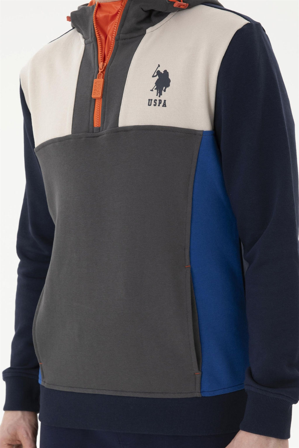 Мужской темно-синий свитшот Неожиданная скидка в корзине - U.s. polo assn фото 6