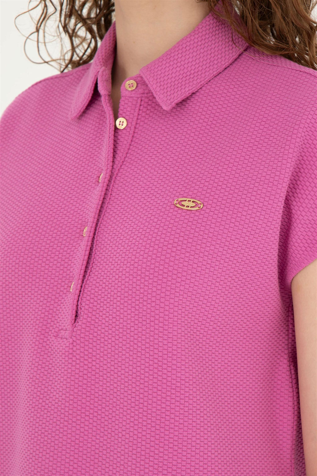 Женская фиолетовая футболка - U.s. polo assn фото 7