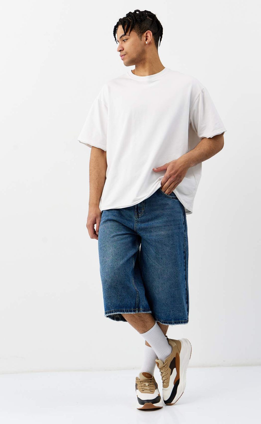 Шорты F511-09-302 m.blue