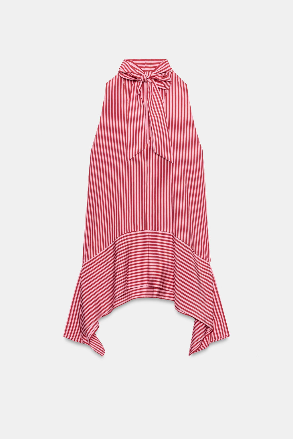 TOP ASIM?TRICO RAYAS / Fucsia - Zara фото 7