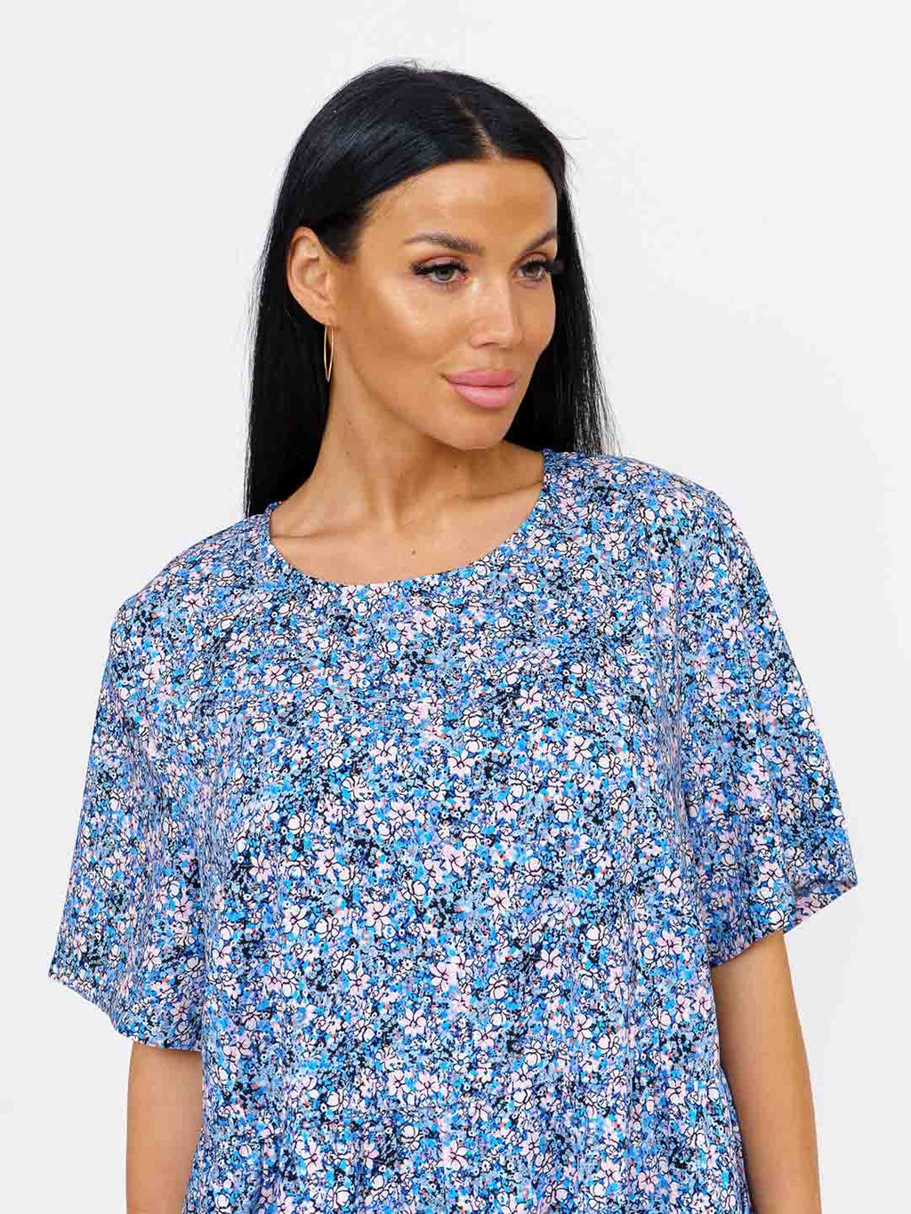 Платье женское, цвет голубой