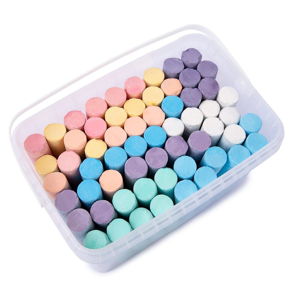 Лео Играй Мелки для рисования LPSC-61 9 цв. , 61 шт