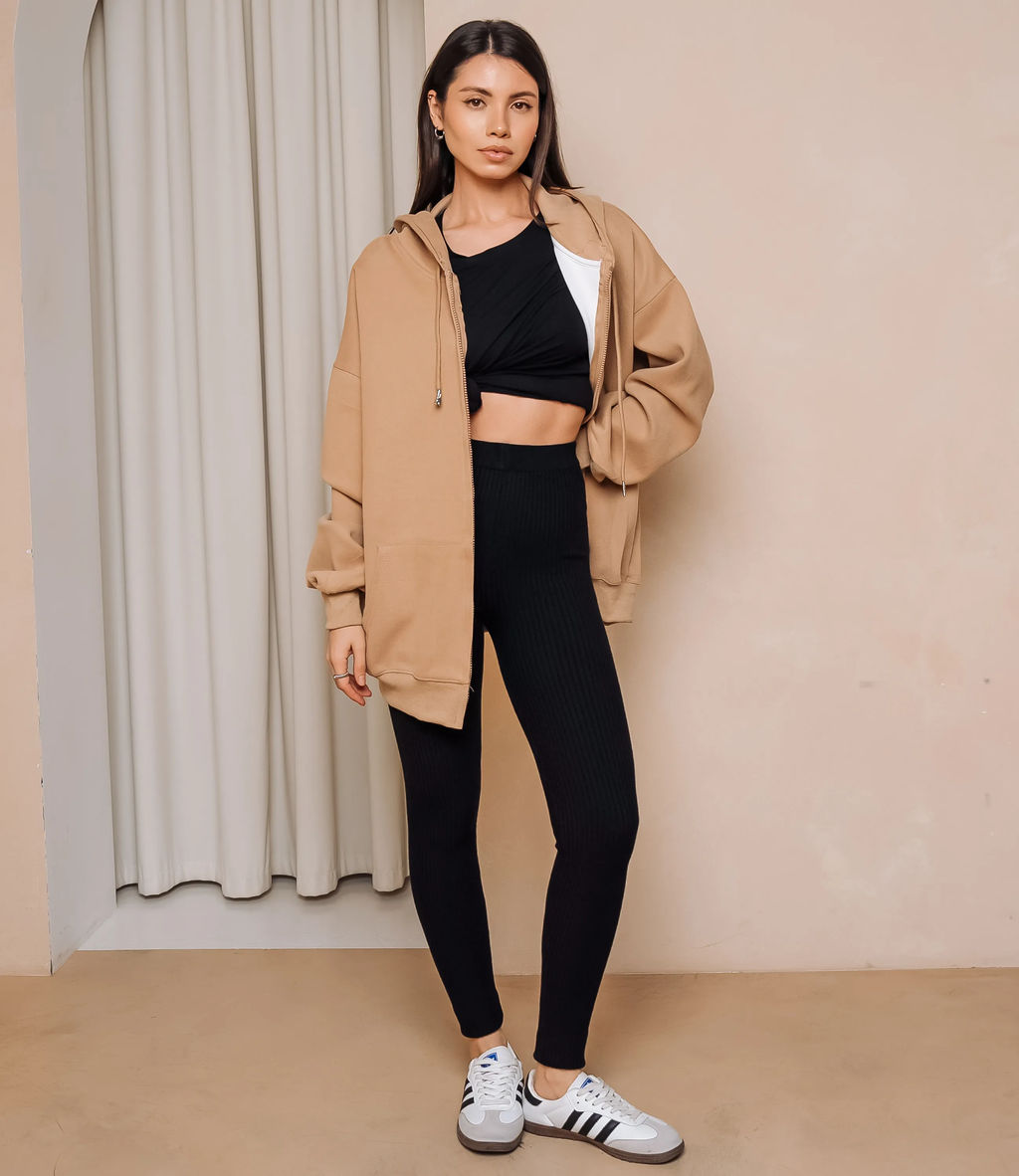 Леггинсы #КТ157 (1), чёрный