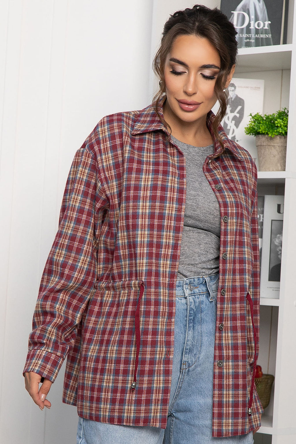 Рубашка хлопковая Джанет - Lt collection фото 18