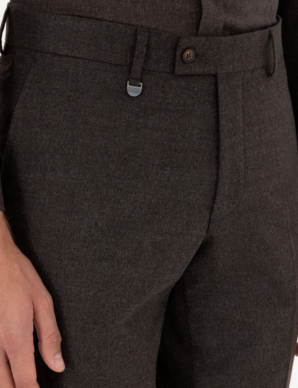 Kahverengi Slim Fit Kuma_ Pantolon - Pierre cardin фото 5