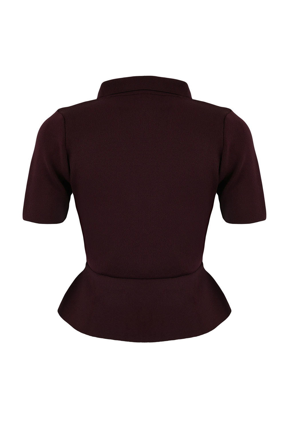 Murdum Peplum/Belden Oturmal? Dugme Detayl? Triko Bluz TWOSS26BZ00158 - Trendyolmilla фото 2