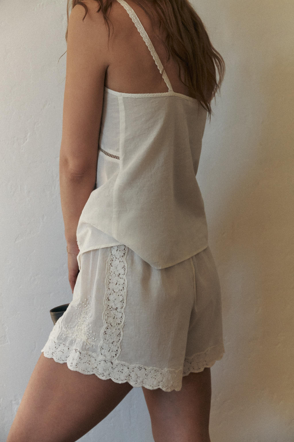 EMBROIDERED BEADED STRAPPY TOP - Zara фото 3