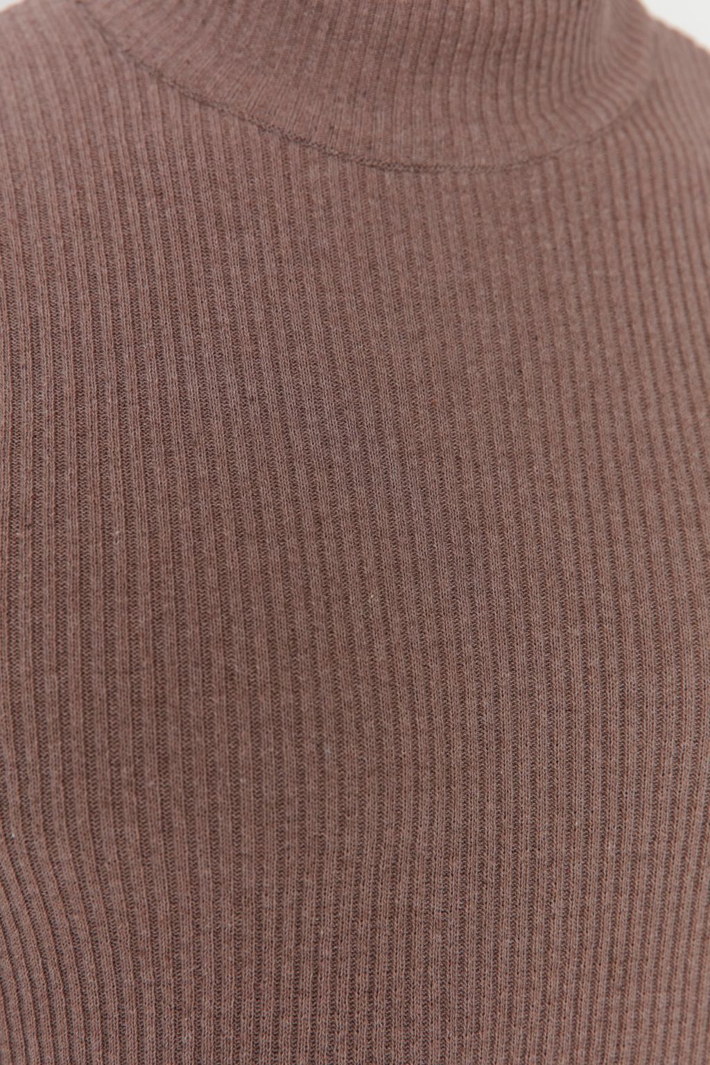 TRENDYOL MAN Ekru Slim Fit Pamuklu Yar?m Bal?kc? Yaka Fitilli Orgu Kazak TMNAW21KZ0568 - Trendyolmilla фото 20