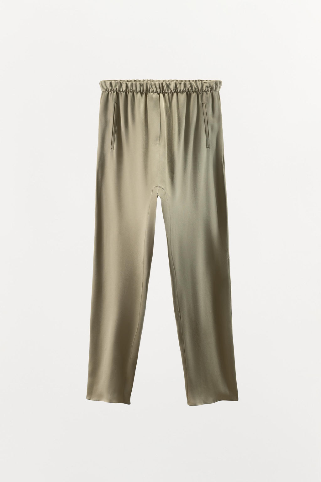 SATIN BAGGY TROUSERS - Zara фото 5