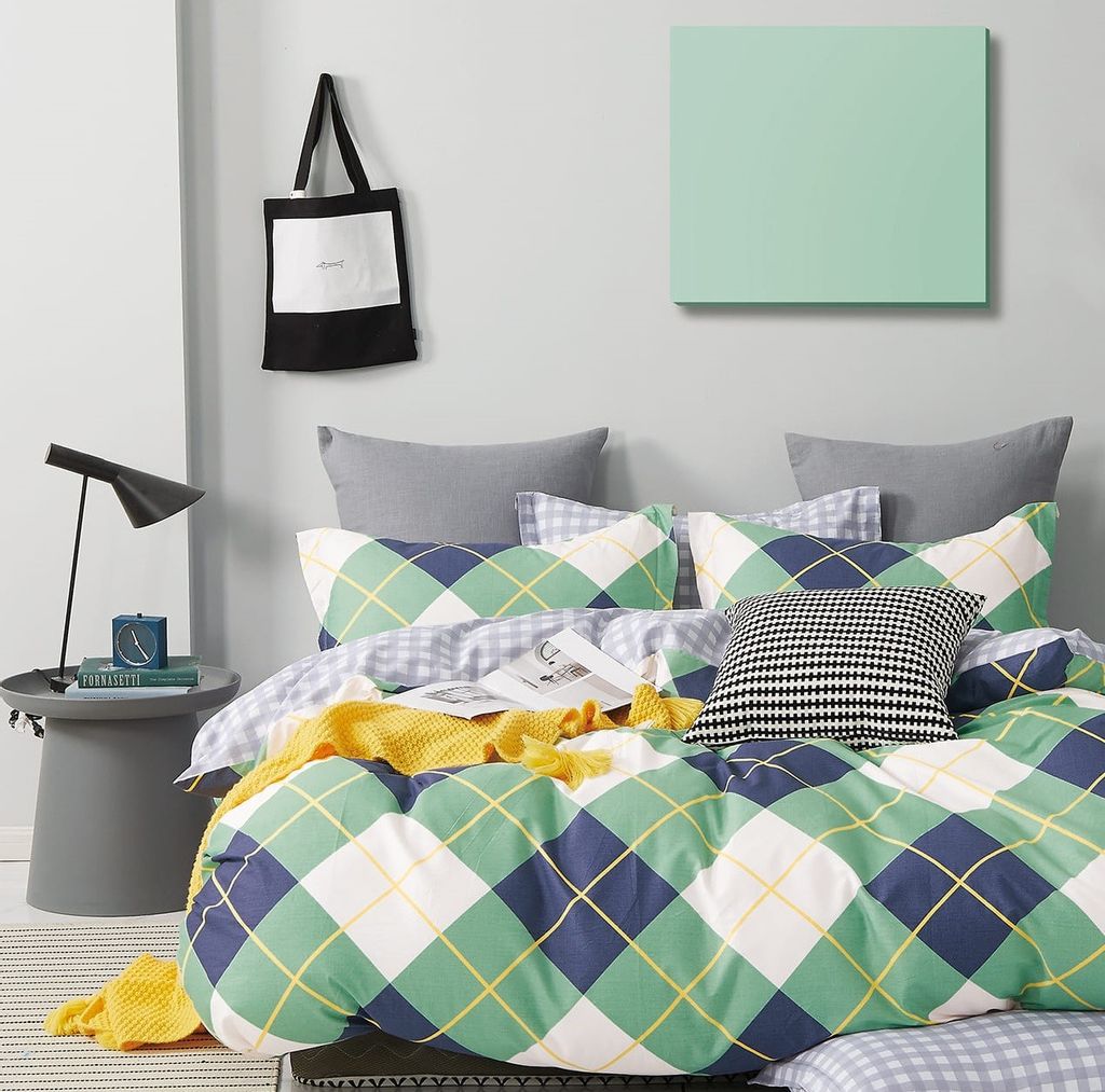 Постельное белье - Сатин Килт Евро 1 (молния) - Luteks фото 2