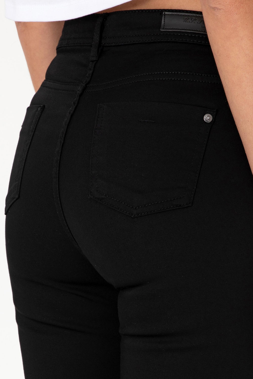 Kad_n Siyah Kanvas Pantolon Sepette S_rpriz _ndirim - U.s. polo assn фото 6