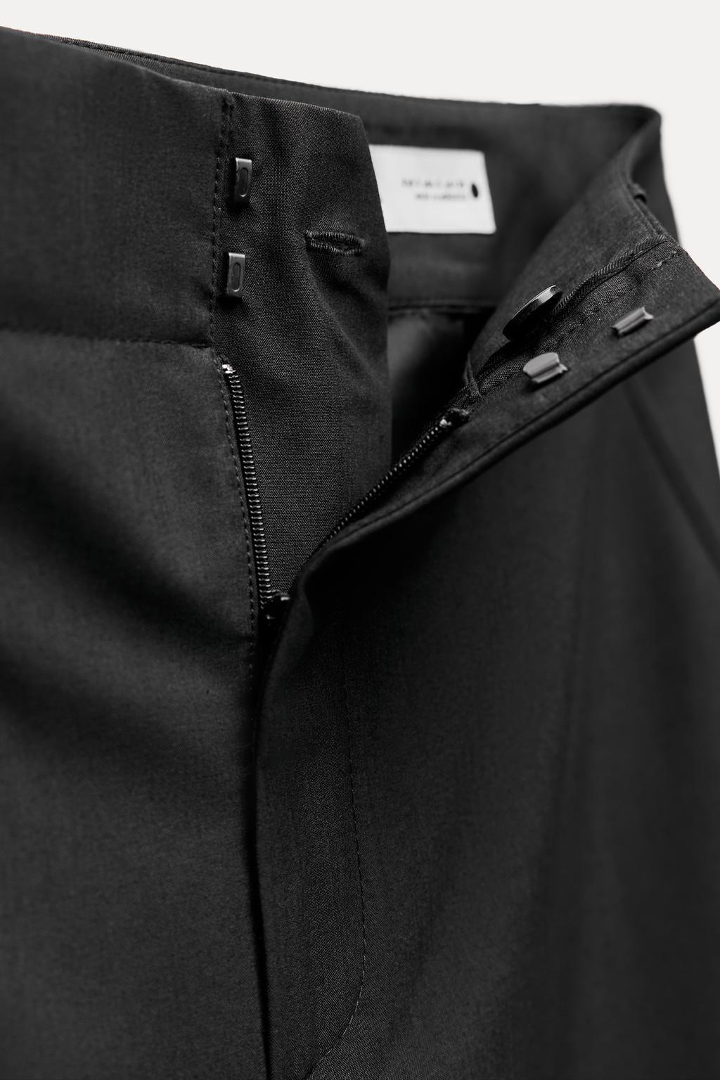 ZW COLLECTION STRAIGHT-FIT TROUSERS - Zara фото 32