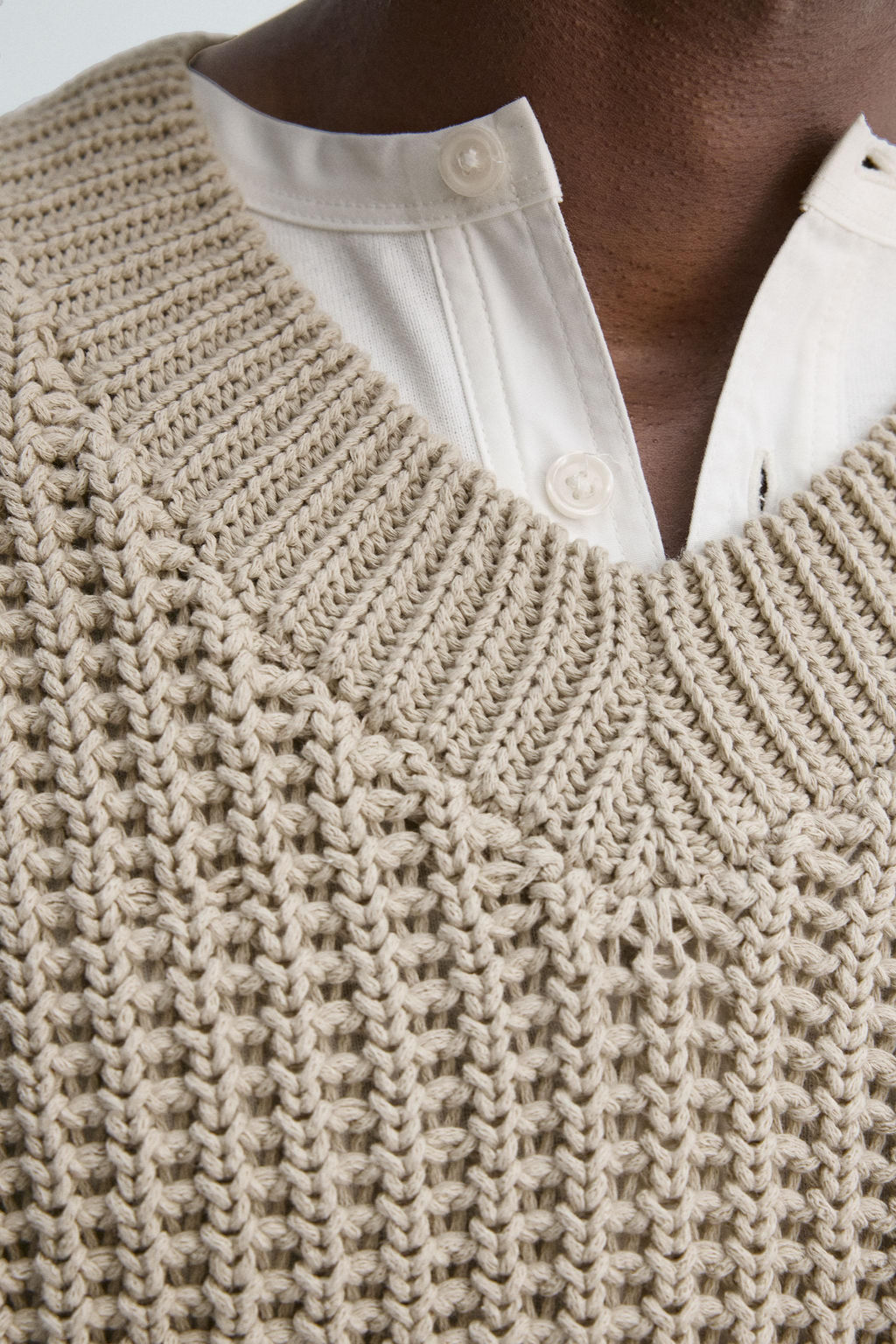 BOX FIT KNIT VEST