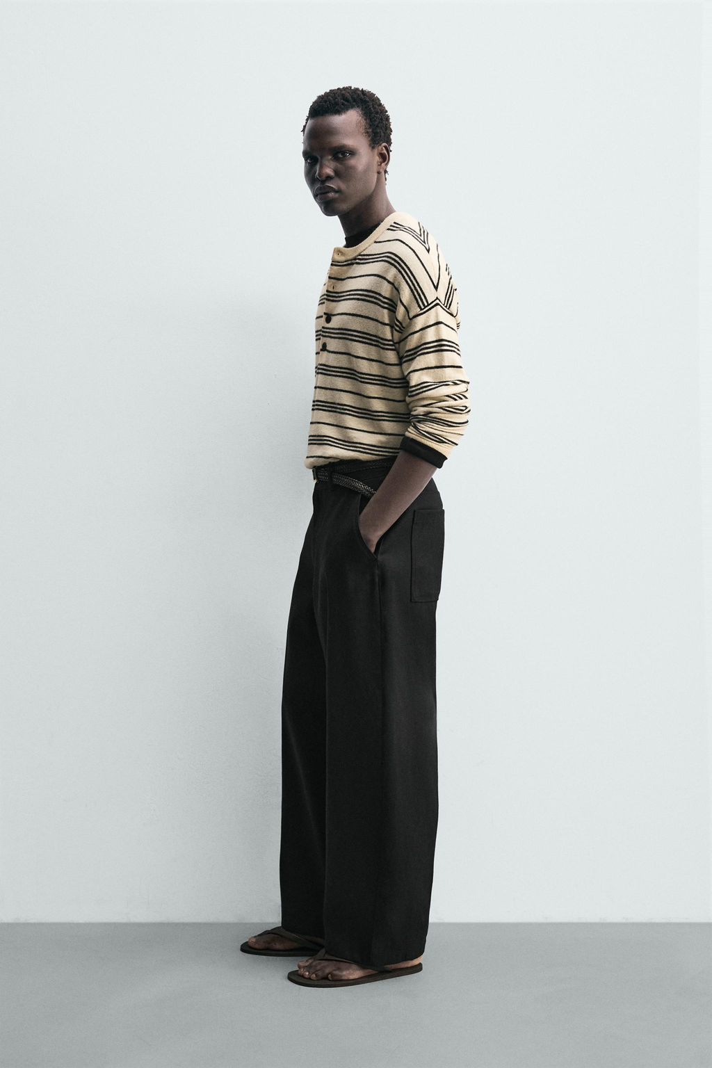 JERSEY RAYAS CUELLO PANADERO / Crudo