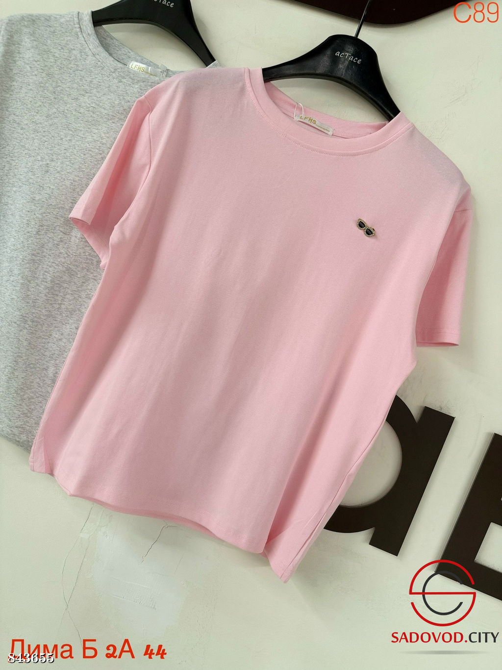 Футболка женская из хлопка