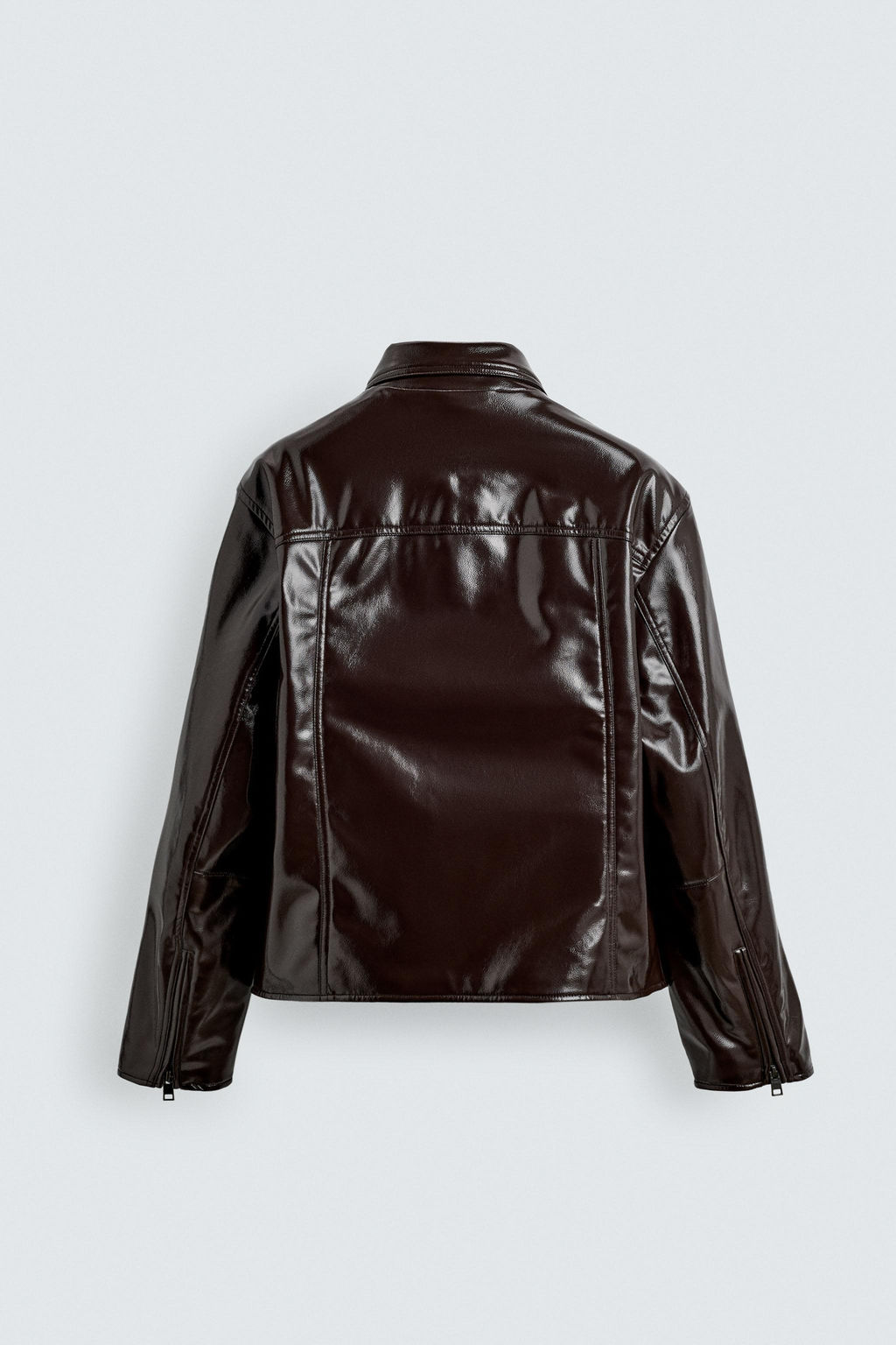 VINYL FINISH JACKET - Zara фото 8