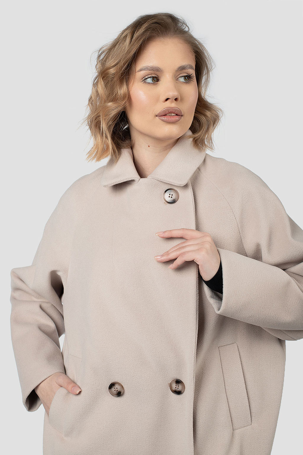 01-12163 Пальто женское демисезонное - El podio фото 6