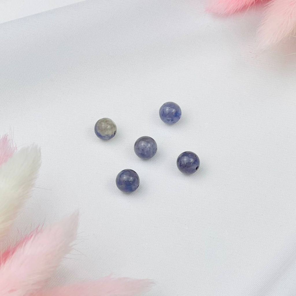 Бусины для украшений из Иолита (5 шт)