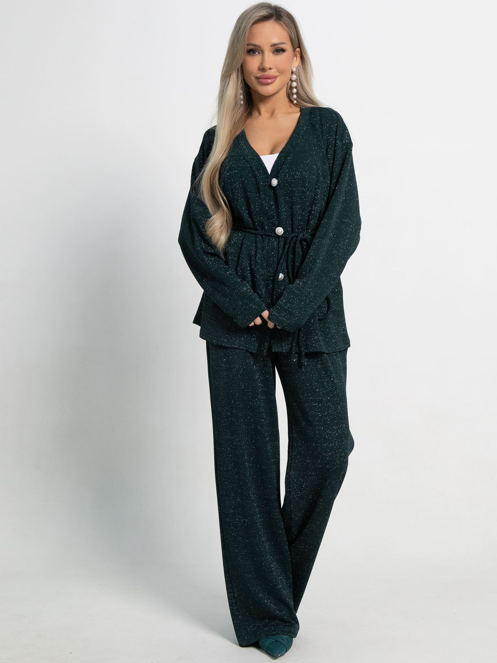 Брюки Вэлери (зеленый) Б15058-39М