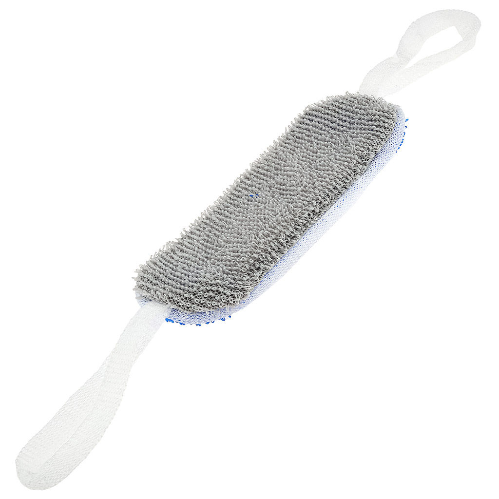 Мочалка банная Овал 35х13см, полипропилен, мелкий ворс, с поролоном, двухцветная, каждая сторона разного цвета, цвета микс,Eco-Price (Россия) - Домашняя мода фото 6