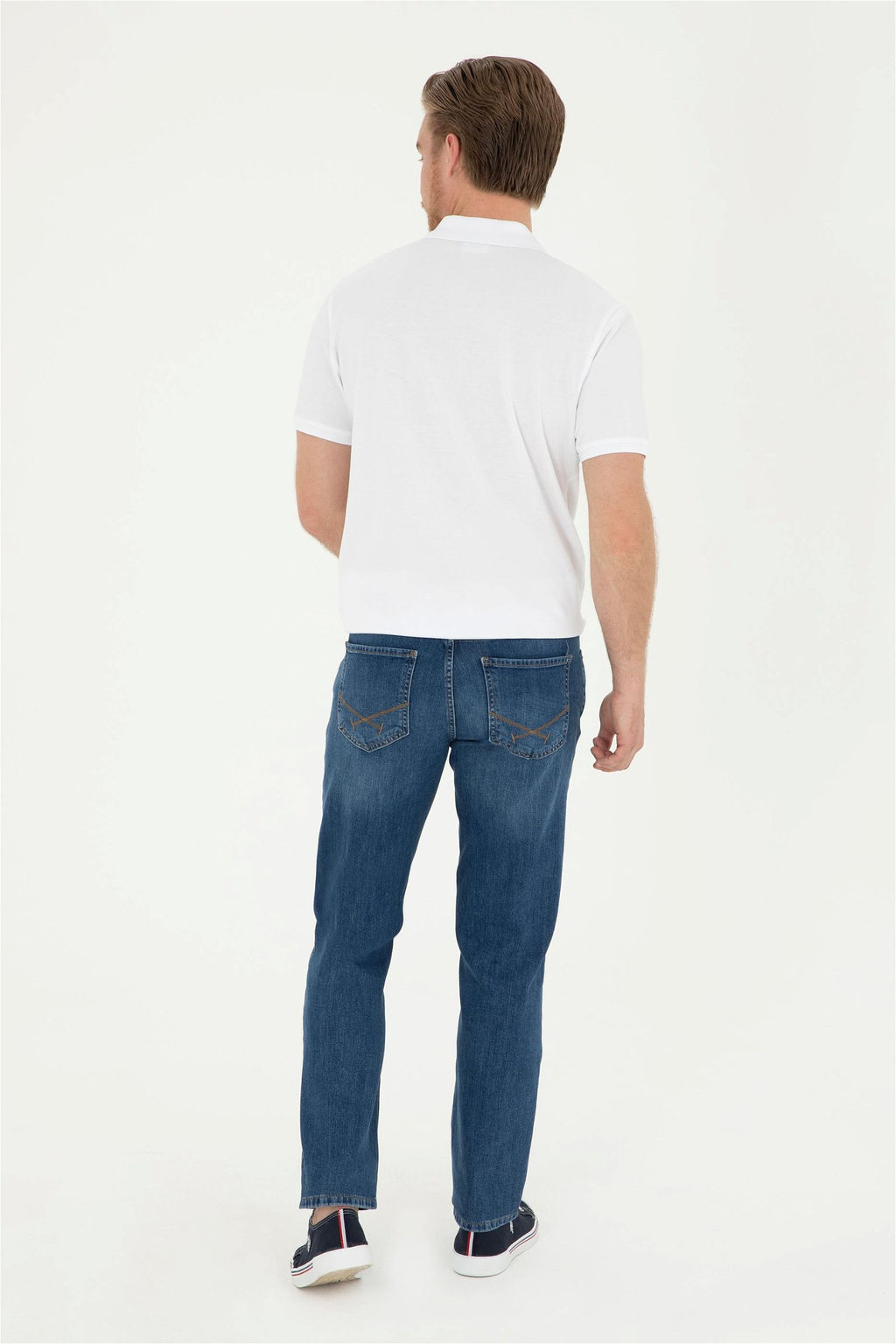 U. S. Polo Assn / Мужские синие джинсовые брюки - U.s. polo assn фото 4